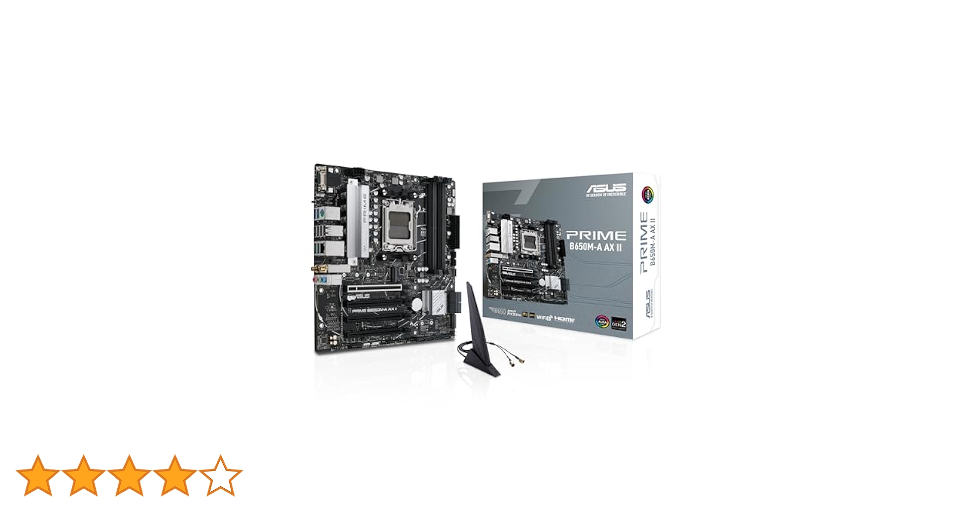 Amazon | ASUS Prime B650M-A AX II AMD B650 AM5 Ryzen